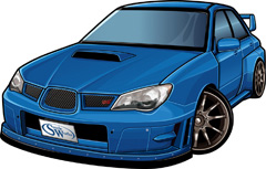 2代目インプレッサWRX-STi「GDB」